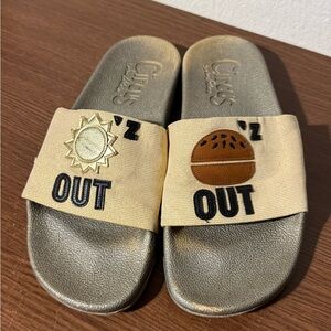 Sam Edelman Sun’z Out Bun’z Out Flynn Slides Sz. 9/39